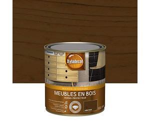 Barniz protector XYLADECOR para muebles de madera - Roble oscuro, 0,5L
