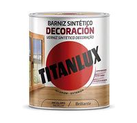 Titan Barniz sintético de decoración Titanlux M10100134 brillante castaño 750 ml