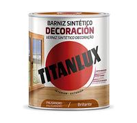 Titanlux Barniz sintético Decoración M10 Brillante Palisandro 750 ml