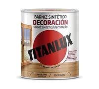 Titanlux Barniz sintético Decoración brillante Roble 750 ml Interior/Exterior M10100234