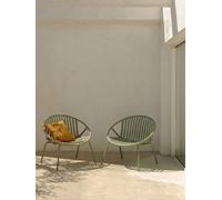 Barow pack 2 sillones de jardín verde - Kenay Home Verde