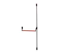 Cisa 1.59647.00.ca Dispositivo Antipanico Serie 59600 Sobreponer Modular Rojo/Negro Cierres Alto/Bajo