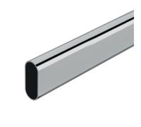 Barra armario ovalada cromada 200cm stor planet