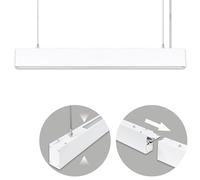 Barra colgante linex b2 120cm 1x40w led+1x16w led 3200lm 4000k 110° l