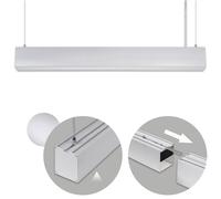 Barra colgante linex b2 120cm 1x40w led 3200lm 3000k 110° l.119,8xan.