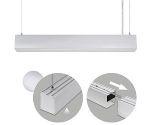 Barra colgante linex b2 60cm 1x20w led 1600lm 6400k 110° l.60,3xan.5,