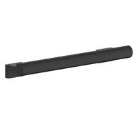 hansgrohe AddStoris S - asidero baño, asidero Ducha, para Montaje en Pared, fijación Oculta, Accesorios de baño, Negro Mate, 41764670