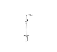 Barra de baño y ducha monomando extensible de latón con acabado cromado Fiyi de Imex