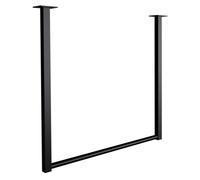 Barra de colgar fenton metal negro 7x60x60 cm
