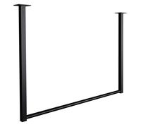 Barra de colgar fenton metal negro 7x80x60 cm