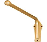 Barra de cortina ajustable de 28 pulgadas con brazo oscilante, perfecta para tratamientos de ventanas, paneles laterales, pantallas de cortinas y portones de puerta.