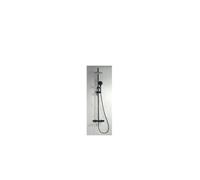 Barra de ducha termostática hecha de acero inoxidable con acabado negro mate Eco-kent de Imex