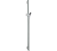 hansgrohe Barra de ducha Unica S PURO 90 cm con flexo de ducha, 28631000, Color: cromado