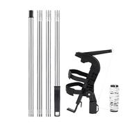 Barra de extensión de lata de spray | Accesorio ajustable de largo alcance, poste de extensión | para jardín, patio, parque, granja, pintura exterior, pintura, árbol, hoja, canalón, defensa, colmena
