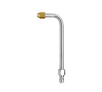 Barra de extensión para lavado de coches, barra de metal, 90 grados | Barra de extensión de agua a presión de conexión rápida de 1/4 ' ' para limpiadora de alta presión, herramienta de limpieza