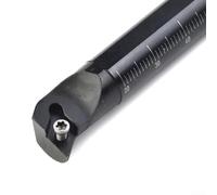 Barra de perforación de torno S12M SDUCR07 de grado profesional con llave T8 y diez cuchillas de inserción DCMT0702