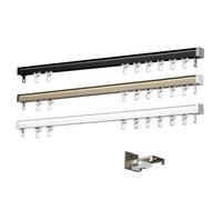 Barra divisora metálica de aluminio de 90 cm para sala de estar, decoración del hogar, ligera, fácil de instalar