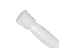 Barra Extensible Ajustable de 25 mm para Baño, Cortina de Ducha, Armario o Cocina, Aluminio Resistente y Antioxidante, Fácil de Instalar, Multifunción, Tamaños 70-120 cm, 110-200 cm y 140-260 cm