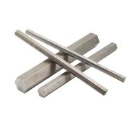Barra Hexagonal de acero inoxidable 304, eje de barra Hexagonal métrica lineal, longitud del lado opuesto 5mm 6mm 7mm 8mm 9mm 10mm a 22mm(20mm 1pcs)