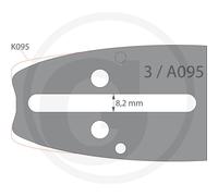 Barra Motosega 38 Cm 325'' 1.5Mm Para Cadena 64 Mallas PARA OREGON K095