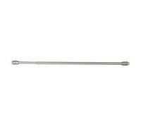Barra para cortinas Modelo DUO (Ø x L: 9 mm x 50 cm, Metal, Gris)