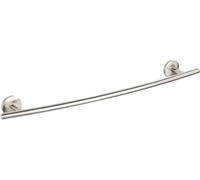 Barra para toallas WENKO CUBA, soporte para toallas, fijación en pared, acero inoxidable, para baño