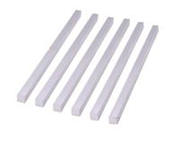 Barra plana cuadrada de aluminio, Barra cuadrada sólida de aleación aluminio 5x5 a 15x15 mm 300 500(5 x 5 x 300mm)