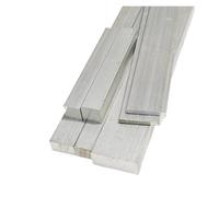 Barra plana cuadrada de aluminio, Placa de barra plana aleación aluminio 6061, hoja varilla, tamaños múltiples, paquete 117 CNC(10x10mm 1pc)