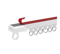 Barra principal adhesiva para techo, ajustable de 1,2 m a 4,2 m, instalación sin taladro, perfecta para el hogar, oficina, caravana y hotel, 3,6 m / 11.8ft, ideal para colgar accesorios
