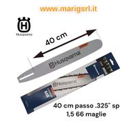 husqvarna 582086966 X-Force - Riel (40 cm, 0,325", 1,5 66D)