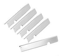 Barras aromatizantes de acero inoxidable de 17.1 pulgadas para Weber para Genesis II para la serie Lx 300, placas de calor, cubiertas de quemadores, piezas de repuesto, accesorios para parrilla de gas