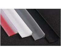 Barrera de Agua para Ducha，Barrera Agua Ducha Silicona, Sellos de ducha para pisos de habitaciones húmedas, tiras de fijación plegables para baños, sellos autoadhesivos, sistemas de retención de diqu