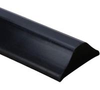 Barrera de Ducha y Sistema de Retención de Agua, Umbral de Ducha Plegable, Umbral de Ducha de Baño y Cocina de Lmpermeable Autoadhesiva Mantiene el Agua Dentro del Umbral (50cm,Negro)