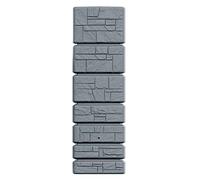 Barril de captación de Agua Tower Stone 350l., Dimensiones (mm) 575x384x1800