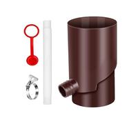 Barril De Recolección De Agua De Lluvia Sistema Portátil De Recolección De | Colector de lluvia Captación De Aguas Pluviales Desde El Canal Para Lavado Auto,Riego,Limpieza