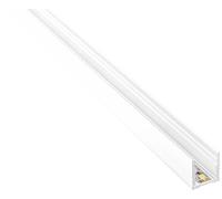 Barthelme Perfil LED BARdolino 62399101_9010 de aluminio (largo x ancho x alto): 1000 x 18,4 x 19,7 mm, 1 m
