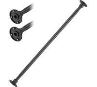 Báscula para cortina de ducha Ibenzoa® Robuste, fabricada en hierro, telescópica, ajustable 74163 cm, estilo industrial, color mate
