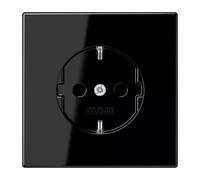 BASE 2P+T 16A LS990 NEGRO