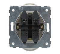 Base 2X2P+Z - 16 A - 250 V~ - terminales de tornillo - se puede montar en marcos multirotación, BLANCO SUNO