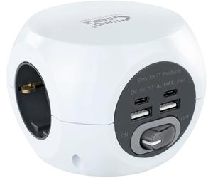 Base 3xenchufes 2xusb 2xusb-c 10.37.0001