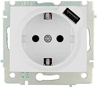 Base bipolar con t lateral 16a 250v con usb power s.europa solera