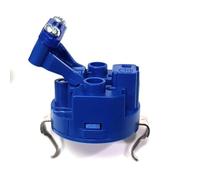Base bipolar de caucho negra TTL con solera, ideal para instalaciones eléctricas y soporte de componentes en circuitos.