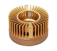 Base calentadora de - Calentador de lujo Candelero para luz de té dorado champán Estable Madera maciza de nogal Aleación de aluminio Bebidas para decoración del hogar Kit profesional resistente