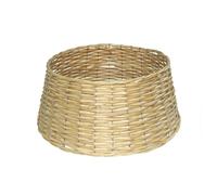 Base de Árbol de Navidad de Mimbre, Pie de Árbol de Navidad, Falda de Árbol de Navidad, Cubre Pie de Árbol, Cesta para Árbol de Navidad, Base de Arbolito de Navidad, Decoración Navideña para Árbol