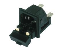 Base de conexión iec 320 empotrable de electro dh 31.205/4.8 84305520