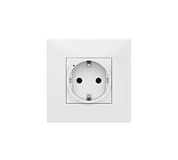 Base de corriente conectado Legrand 741811 serie Valena Next with Netatmo color Blanco