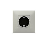 Base de corriente conectado Legrand 741841 serie Valena Next with Netatmo color Aluminio