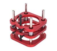 Base de Elevación de Mesa de Enrutador de Aleación de Aluminio, Ajuste de Manivela de Mano, Elevación de 51 Mm, Estabilidad Mejorada con Barras de Soporte de Acero Inoxidable,
