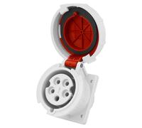 Base de empotrar CEE Mennekes 32A 5p 400V IP67 tipo recto 240A base de...