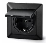 Base de empotrar IP44 All-in-One Serie C1 antracita